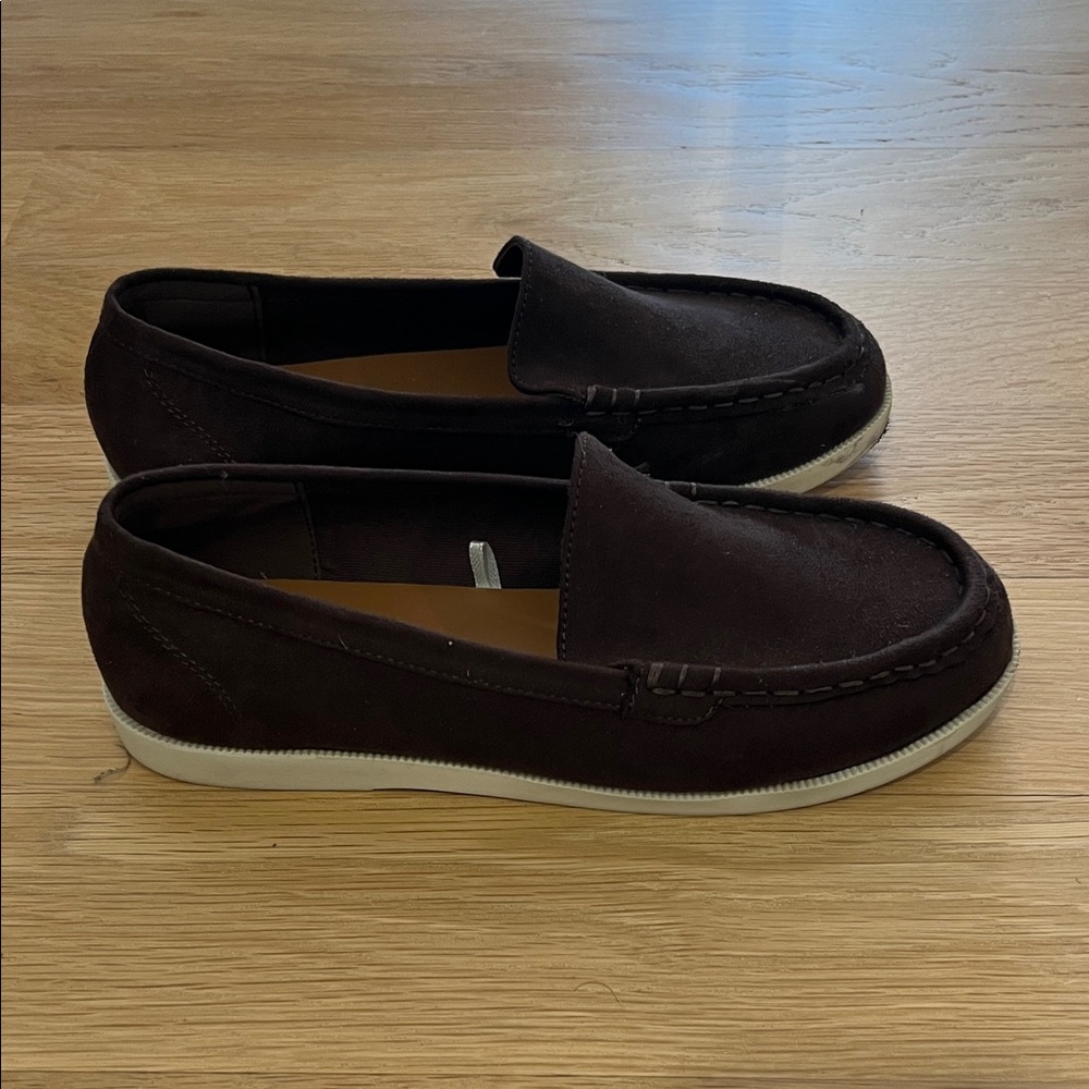 J. Crew Chocolate Suede Loafers